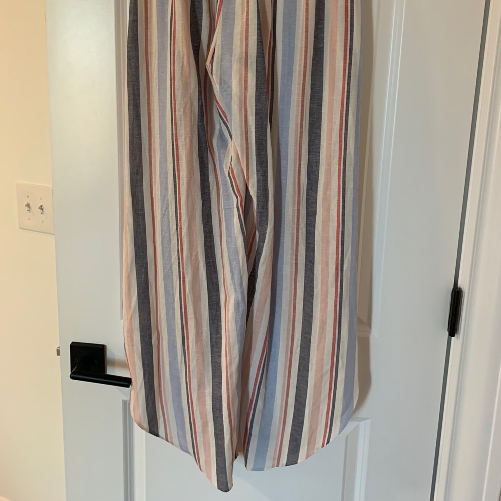 NWOT Drew Striped Split Leg Pants